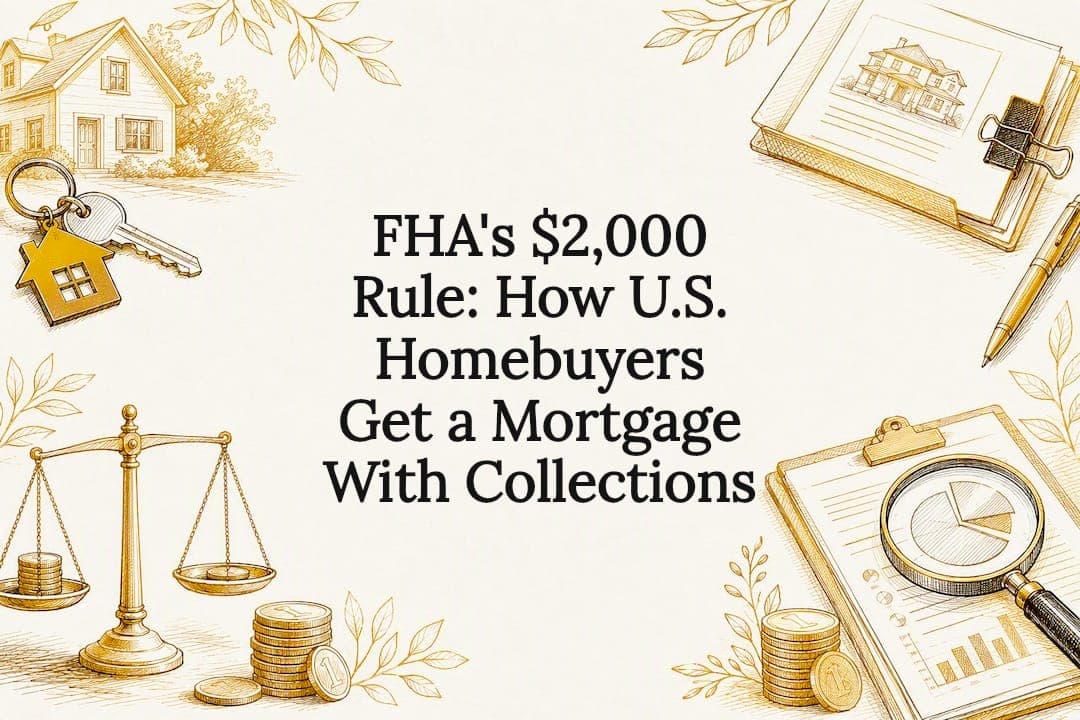 FHA's $2,000 Rule: How U.S. Homebuyers Get a Mortgage With Collections
