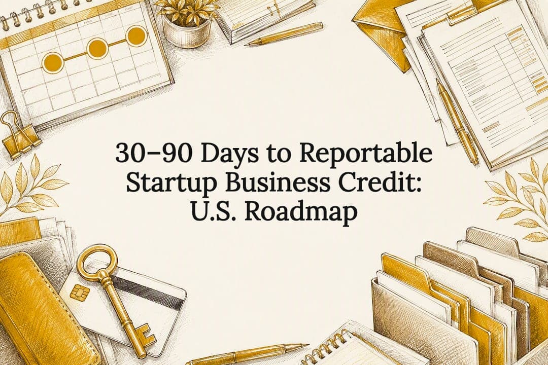 30–90 Days to Reportable Startup Business Credit: U.S. Roadmap